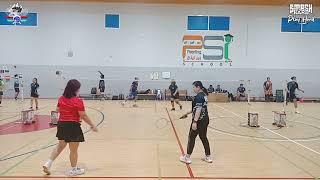 QATAR BADMINTON | 07 March 2025 - Cristalee & Joann vs Vicky & Roy