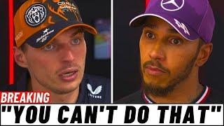 Verstappen Blames Hamilton, McLaren Driver Tension, Red Bull in Crisis and More! - F1 NEWS