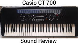 Casio CT 700 || Casio CT 700 sound review ||Casio keyboards