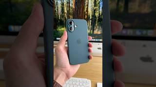 Unboxing the iPhone 16 Lake Green Silicone Case 