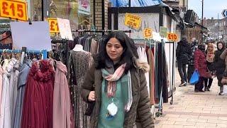  EAST LONDON WALKING TOUR, GREEN STREET WALK, UPTON PARK, "LITTLE INDIA", LONDON WALK, 4K