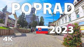 Poprad, Slovakia Walking Tour ️ (4K Ultra HD) – With Captions