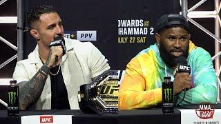 Tom Aspinall vs. Curtis Blaydes 2 Press Conference Highlights UFC 304