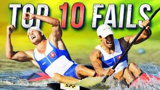 TOP 10 FAILS in canoe and kayak - ТОП 10 эпичных фейлов в гребле на байдарках и каноэ