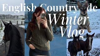 cosy vlog | ️ Winter in the English Countryside | Slow Living Week in the Life Vlog