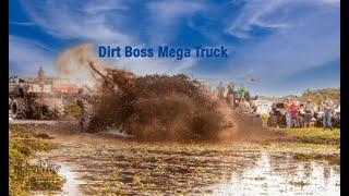 Dirt Boss MEGA Truck Team Shreds the Floating Island  - Trucks Gone Wild