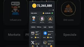 hamester combat 5 million coin card. #music #crypto #hamestercombat