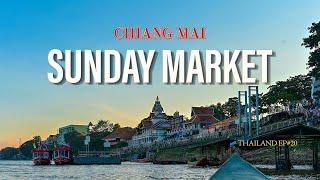 Sunday Walking Street Market in Chiang Mai | Top Things to Do and See | Chiang Mai | Thailand