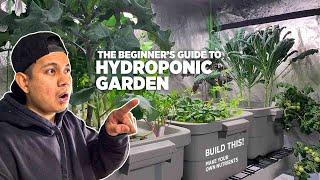 EP3: The beginner's guide to hydroponic garden, plus DIY Containers and Homemade liquid nutrients