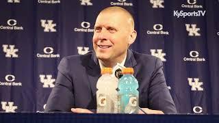 Kentucky Wildcats MBB Coach Mark Pope Recaps WIN vs Jackson State