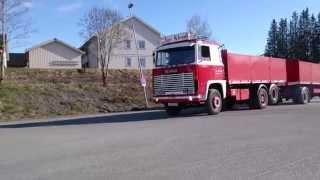 Scania 141 V8 from 1979 - sound of music