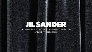 JIL SANDER FW25 WOMEN'S AND MEN'S COLLECTION