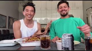 Justin Min and David Castañeda Mukbang