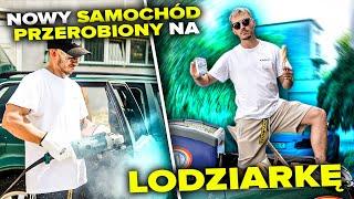 PRZEROBIŁEM AUTO NA JEŻDŻĄCĄ LODÓWKĘ!