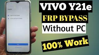 Vivo Y21e FRP BYPASS New Method Without PC 100% Work ||| All Vivo Frp Bypass withou pc |||