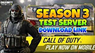 How to download Season 3 test server Codm | Codm Season 3 Test server 2023