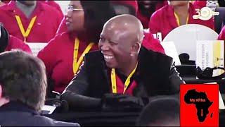 Ramaphosa Hitting Back At Julius Malema "Waar Was Jy?"