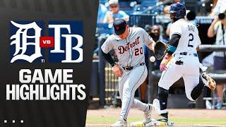 Tigers vs. Rays Game Highlights (6/22/25) | MLB Highlights