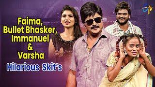 Faima, Bullet Bhasker, Immanuel  & Varsha Hilarious Comedy Skits | Extra Jabardasth | ETV Telugu