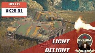 World of Tanks Blitz VK28.01 Tier 6 LIght Domination YES PLEASE