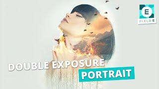 Create A Beautiful Double Exposure Portrait with Pixlr E