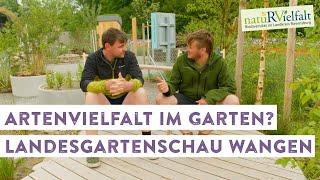 Mehr Artenvielfalt im Garten: Erfahrungen aus dem Biodiversitätsgarten der Landesgartenschau Wangen