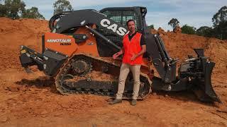 Australia: CASE Minotaur DL550 Compact Dozer Loader - Walkaround