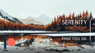 Speedpaint | Paint Tool SAI | Serenity