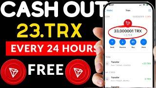 Claim Free 23 TRX instantly ( no investment ) | Free trx | Trx mining