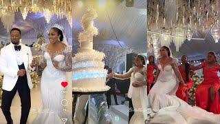 Sharon Ooja’s Lavish White Wedding Reception  ( Full Video)