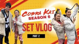 COBRA KAI S6 SET VLOG | Pt. 2