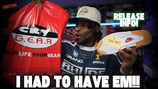 CITY GEAR JUST GOT EM & I HAD TO HAVE THEM!! NEW PICK UP & JORDAN SB NAVY SNKRS RELEASE DATE REVEAL