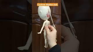 My custom Blythe doll ,OOAK Blythe doll #blythedoll