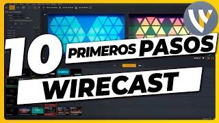 10 PRIMEROS PASOS para usar WIRECAST  { Tutorial Español desde cero } ️‍ALTERNATIVA a vMix