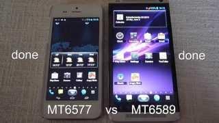 MT6577 vs MT6589 Loading Speed Test - Goophone i5 N2 vs HDC One HX9299a - ColonelZap