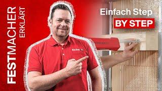 Balken an Lochstein befestigen? So geht’s!