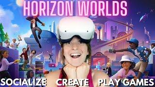 Horizon Worlds - Let's Explore Meta's Metaverse!