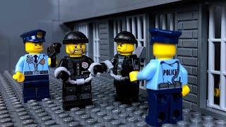 LEGO Prison Escape. Cartoon Police Stories in Lego City