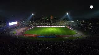 Estadio Olímpico Universitario en 34 segundos.