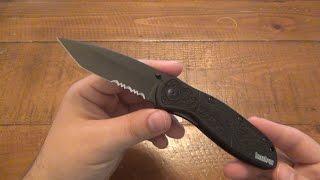 Knife Review : Kershaw "Blur" (Known By Many For A Reason)