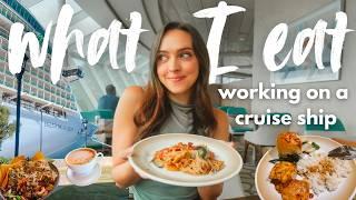 What I Eat In A Week Working On A Cruise Ship