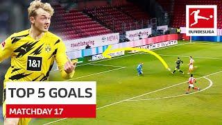 Top 5 Goals • Brandt, Kramaric, Forsberg & Co. | Matchday 17 - 2020/21