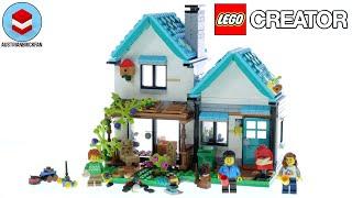 LEGO Creator Cozy House Speed Build #31139