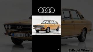 Audi B-platform Evolution. From Audi 80 B1 to Audi A5 B10 #audi80 #audia4 #audi