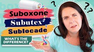 Sublocade Injection, Suboxone, Subutex  Explained