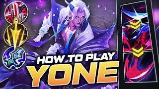 HOW TO PLAY YONE & CARRY S+ | BEST Build & Runes | Season 12 Yone guide | League of Legends