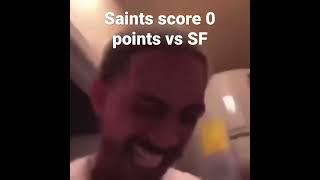 Saints get shutout by 49ers