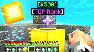 I bought the TOP RANK ($500) in Minecraft OP Prisons #26 (Minecraft Prison Escape)