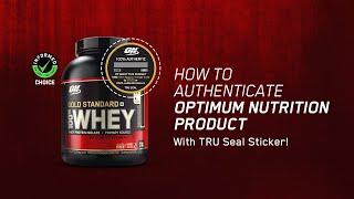 Authenticate your ON Products | Optimum Nutrition India