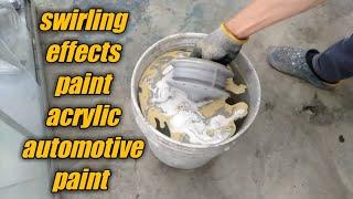 swirling effects paint